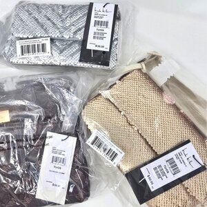 Nicole Miller Lot of 3 Handbags New with Tags $160